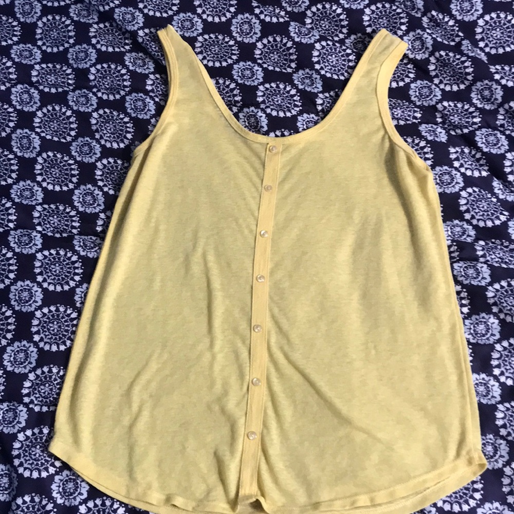 Yellow tank top